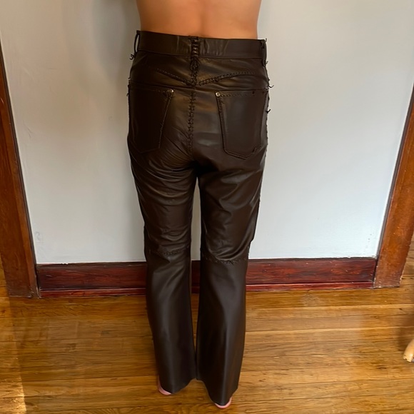 Vintage leather handmade Sonora pants - Picture 2 of 5